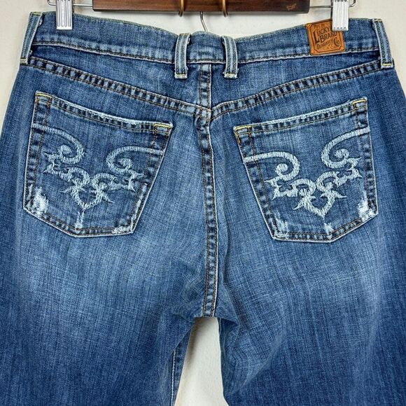 Lucky Brand Classic Rider Straight Leg Jeans 8/29 - Picture 6 of 10